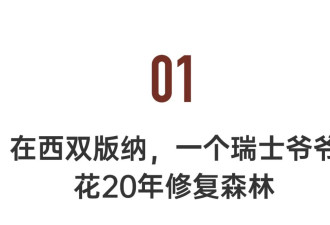 前瑞士外交官西双版纳定居 20年种出一整片森林