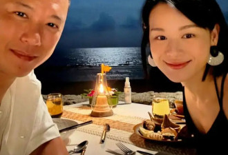 46岁胡杏儿和老公度假庆生，小腹圆润，网友猜测怀“四胎”拼女儿