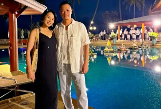 46岁胡杏儿和老公度假庆生，小腹圆润，网友猜测怀“四胎”拼女儿