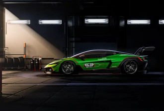 兰博基尼Temerario Super Trofeo赛车设计概念图