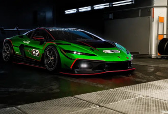 兰博基尼Temerario Super Trofeo赛车设计概念图
