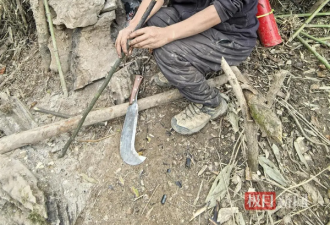 荒野求生"刀疤哥"走红：钻木取火 每天吃30猕猴桃