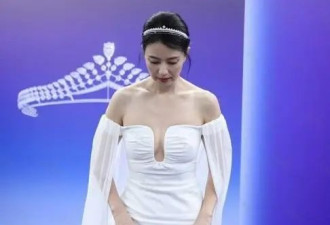 高圆圆又穿紧身裙，“蜜蜂臀”让人移不开目光，一般人没这好身材
