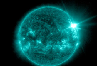 中国气象局：太阳活动区14274爆发X4.0级耀斑