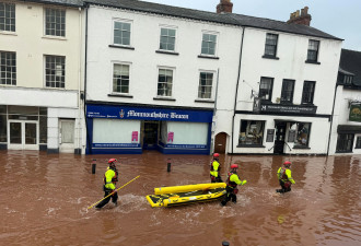 风暴吹袭欧洲：英国多地水浸 葡萄牙3死数十伤