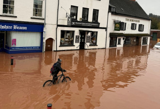 风暴吹袭欧洲：英国多地水浸 葡萄牙3死数十伤