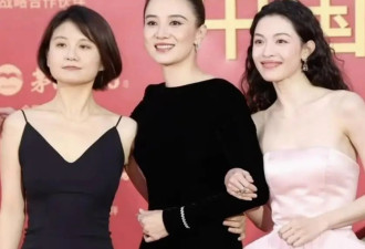 金鸡奖红毯这一夜,50岁蒋勤勤秒了内娱一堆排骨精