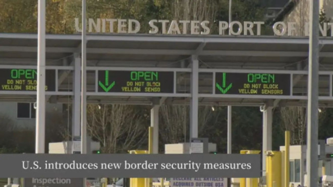 U.S. to require all non-citizens, including Canadians, to have photo taken  upon entry and exit | Watch News Videos Online