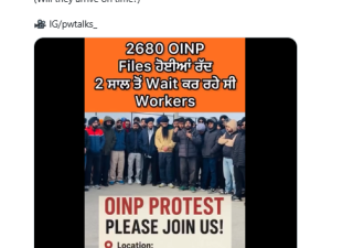"整个旁遮普都来了"!多伦多等地爆发抗议 数千人PR梦碎、被迫回国