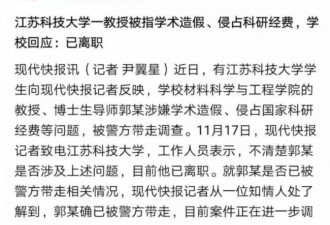 职场邪修：高中学历变大学教授，他正要冲击院士