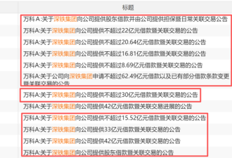 又靠国资兜底 最终 万科只成全了一个人