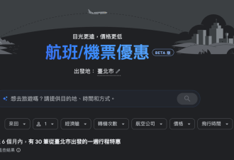 实测Google最新AI功能一句找出便宜机票