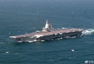福建舰航母编队首次海上实兵训练高清壁纸