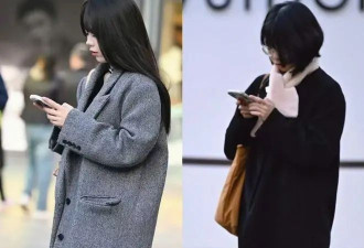 穿大衣时别再配靴子了 北京女生这样穿是有多美
