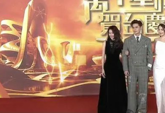 TVB台庆红毯直击！当家花旦穿深V礼服秀事业线