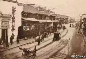 清末的上海什么样？南京路像县城,外滩码头像渔港