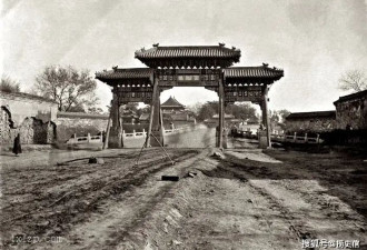 1879年大清北京什么样？古建筑配套泥土路...