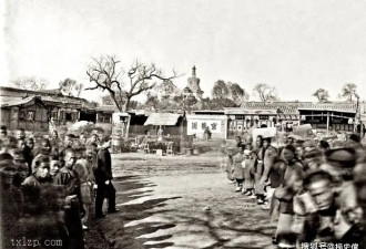 1879年大清北京什么样？古建筑配套泥土路...