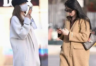 穿大衣别搭紧身裤 瞧杭州女生裙子阔腿裤多洋气