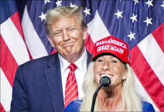 MAGA内哄 被斥叛徒 川粉议员玛乔丽格林提前辞职
