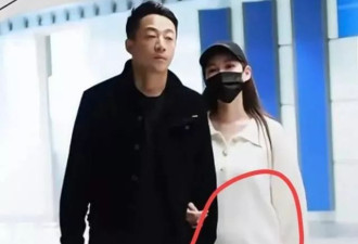 机场偶遇汪小菲马筱梅夫妇，女方孕肚已显怀