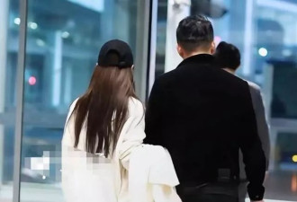 机场偶遇汪小菲马筱梅夫妇，女方孕肚已显怀