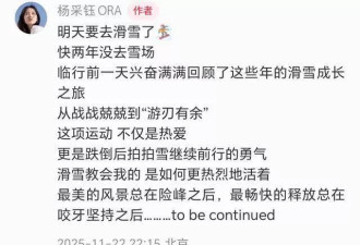 沈腾阿那亚滑雪被偶遇，老婆王琦体形比他“大只”