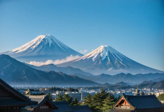 日本富士山：神圣与自然的完美融合