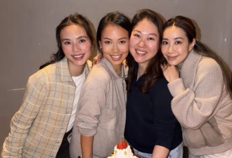 林青霞38岁继女产后露脸，与姐妹庆生身材纤瘦，生了仨娃仍没结婚