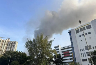 香港多所学校明日停课！大火已致14人遇难，居民痛心目睹