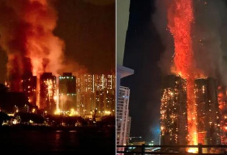 住户预言成真？曝香港住宅大楼火灾起因