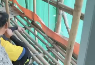 香港大楼火灾是人祸？一段视频网络疯传