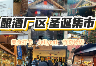 酿酒厂区圣诞集市打卡攻略！Jellycat&amp;美食&amp;怪奇物语场景打卡！