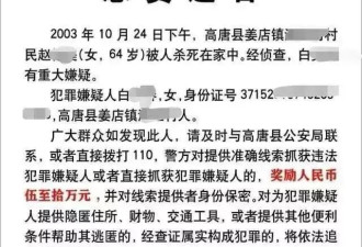 婆婆被害，失踪20年儿媳成疑犯，行动轨迹时间不符
