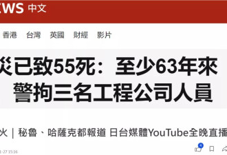 香港大埔火灾55条人命的血泪教训和启示