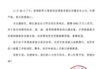 杨紫,易烊千玺,张艺兴,周深,华晨宇为香港捐100万