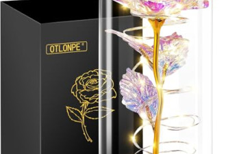6.3 折，Otlonpe 玻璃玫瑰花