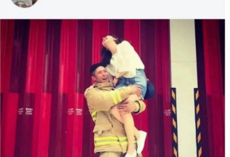 香港37岁殉职消防员生活照曝光 引无数网友泪目
