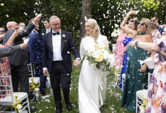 澳大利亚总理低调完婚,成澳首位任内结婚的领导人