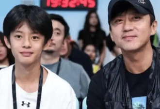 孙俪儿子帅到认不出！年仅14岁逼近1米8，五官深邃帅过邓超