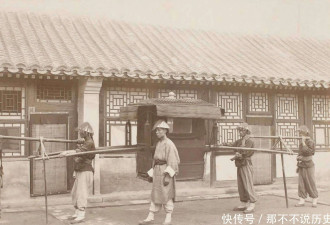 老照片穿越时空看看100年前清朝时的生活,有美女