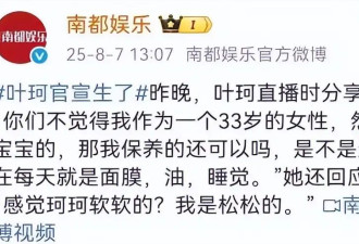 “单亲妈妈”叶珂直播中断哄娃引热议，网友....