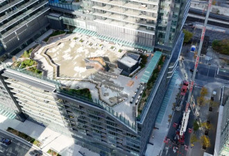 多伦多空中冰场已见雏形！Concord Canada House建筑里程碑!