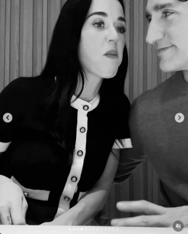 Katy Perry刚刚晒照官宣与杜鲁多恋情! 亲密自拍、约会画面全曝光