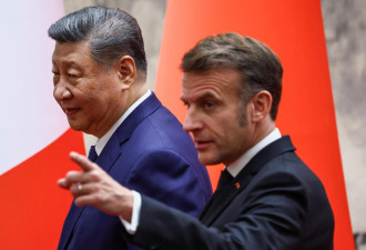 马克龙警告中国：减少贸易逆差 否则征收关税