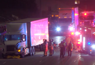 400高速公路旺市致命事故已经2人死亡：北行车道封路