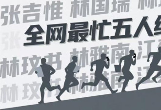 中国“全网最忙五人组”成笑谈背后