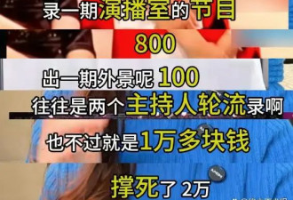 知名主持人王洋哭穷，称底薪3k买不起房，曝湖南主持人收入高原因