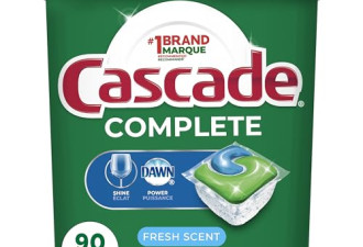 8 折,Cascade 洗碗机洗涤剂盒