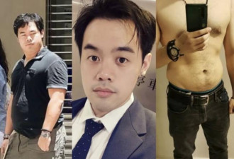 钟镇涛35岁长子，身材复胖，远离家人长居上海